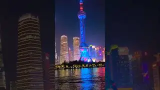 Huangpu River Cruise 🛳 | Shanghai 🌃 | Night Cruise | Bund Cruise | Skyscapers #shorts #youtubeshorts