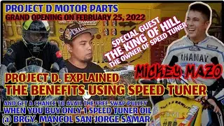 MICKEY MAZO SPEED TUNER BENEFITS Explained By: Project D | samarnon motovlog
