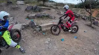トライアル選手権はラインを考えて走ろうの巻 #trials #enduro #dirtbike #オフロードバイク#オートバイ #dirtbike #トライアル大会 #ターン #段差超え #ステア
