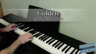 Golden &ndash; Huntrix | Easy Piano Cover