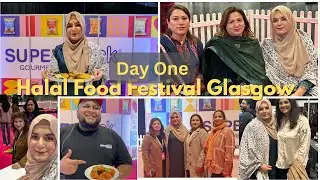 Halal food festival  Glasgow! @Pulwashag @Thecheezyfamily @aleena.b01 