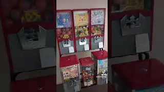 1st Location acquired! #retro #gumball #capsule #arcade #gumballmachine #toys #capsule #coin #coinop