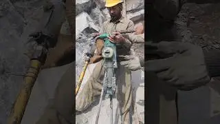 Powerful Rock Drilling & Heavy Load Weight Check! 🏗️⚖️ Extreme Mountain Engineering!