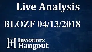 BLOZF Stock Cannabix Technologies Inc. Live Analysis 04-13-2018
