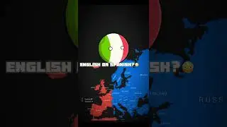 English or Spanish 🇪🇸?🇨🇭😳#countryballs #map #europe #mapping #italy #englishorspanish