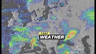 European Weather | ECMWF Model Precipitation January 22, 2026 l Rain Storms In Europe