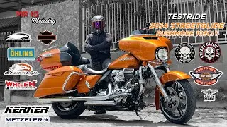 MOTOVLOG: TESTRIDE STREETGLIDE WITH KERKER EXHAUST! 2013 HARLEY STREETGLIDE INDONESIA