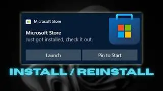 Как установить или переустановить Microsoft Store на Windows 11 и 10 (простое решение 2026 года)