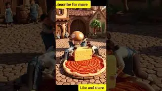 Tiny Women vs Giant Pizza 🍕 | Wholesome Village Fantasy #short videos#shortsfeed
