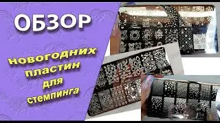 Review of New Year's stamping plates / January 25, 2026🧐