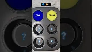 Color mixing Blue and Yellow 💙💛 | Satisfying Asmr #colormixing #asmr #blue #yellow #satisfying #art