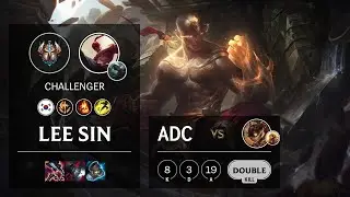 Lee Sin ADC vs Ziggs - KR Challenger Patch 11.14