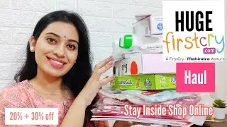 HUGE Firstcry Haul Starts at 130/-| We Bought Clothes/ Toiletries/Toys/Stationery For Anika