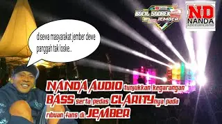 NANDA AUDIO berikan sajian terbaik pada ribuan penonton dengan jingle PARADIZE XONE PROJECT...