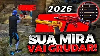 ATUALIZADA 2026!🔥 A MELHOR SENSIBILIDADE para SUBIR CAPA na NOVA ATUALIZAÇÃO do FREE FIRE!