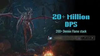 🔥Hitting the DAMAGE CAP &ndash; 20 M+ DPS! | POE 2: Rise of the Abyssal | Demon Form Frostbolt Build🔥