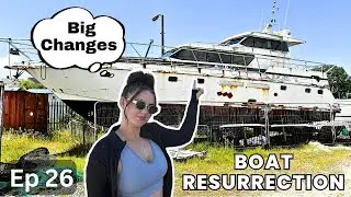 Scrap Boat Restoration - BIG CHANGES Begin (Ep26)