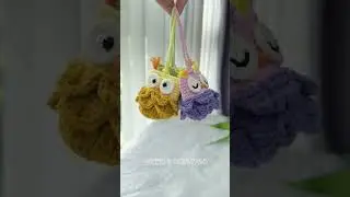 Easy Crochet Owl Storage Bag Tutorial 🦉  Step by Step DIY Guide for Beginners
