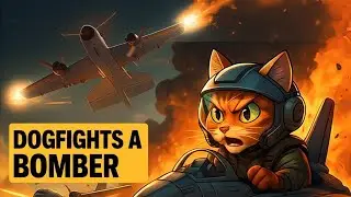 🔥 Cat vs Bomber: Epic Jet Battle Begins! | Animated Short