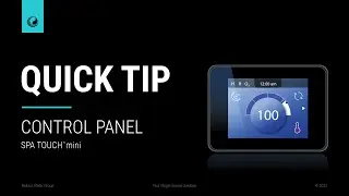 SPA TOUCH™ mini - quick tip - set temperature