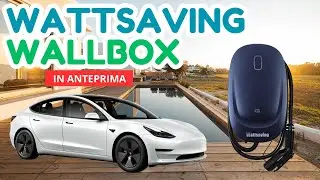 RICARICA DOMESTICA. INSTALLO la wallbox di WATTSAVING al posto di quella di TESLA. Come andrà?