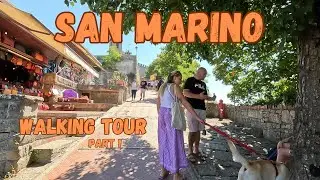 4K WALKING TOUR IN SAN MARINO : PART 1