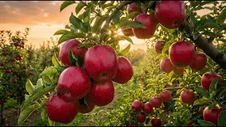 How Giant Apples Grow | From Flower to Harvest