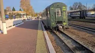 Маневри та Заїзд Вузькоколійного Тепловоза Ту7а-3108 та Тепловоза Ту2-179 на Станціі Гайворон!