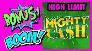 MIGHTY CASH BONUS. RE-TRIGGER MADNESS.