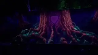 Dan@New Healing 2018 Live-painting UV-colors