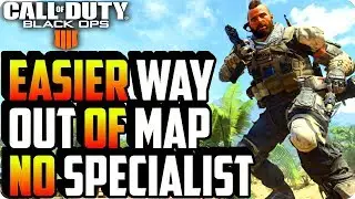 BO4 Glitches: Easier Way Out Of Map With Any Specialist On Firing Range - Black Ops 4 Glitches