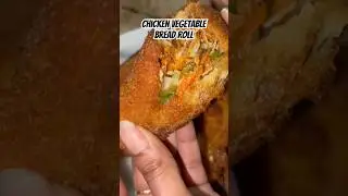Chicken Vegetable Bread Roll ✨👍 #breadrolls #chickenbreadrolls #chickenroll #pakistanifood
