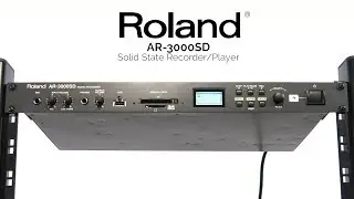 Roland AR-3000SD Solid State Recorder/Player | Gear4music