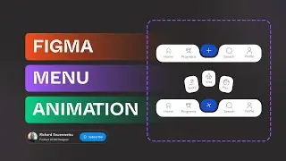 Figma Menu Animation Prototype