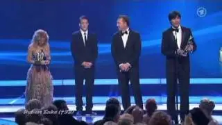 Mesut Özil, Jogi Löw & Shakira @ Bambi 2010