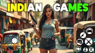 TOP 5 INDIAN GAMES FOR ANDROID! HIGH GRAPHICS OPEN WORLD GAMES FOR ANDROID/BEST MADE IN INDIA GAMES