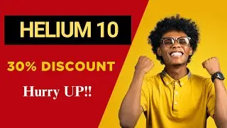 Helium 10 Discount (Working 2025) | Activate 30% OFF helium 10 Coupon Instantly!