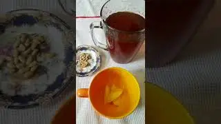 🍵Korean cinnamon punch- Sujeonggwa #foodporn #kfood #수정과 #cinnamonpunch  #foodisthewayisayiloveu &nbsp;