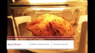 Whole Roast Chicken with Flavorwave Turbo Oven