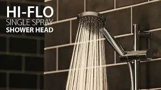 Triton Universal Fitting Shower Heads | Eva Hi-flow Single Spray Pattern