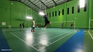 Badminton TLJ Semarang Shohibul/Anto Vs Rizky/Sandy
