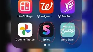 Editing your videos with SPLICE