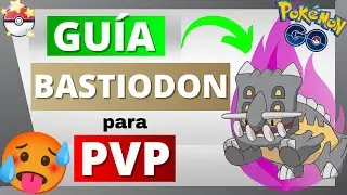 🚀¿SUPERARÁ tus EXPECTATIVAS? Los MEJORES ATAQUES de BASTIODON en Pokémon GO para PvP [2023]💥