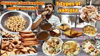 Best Roadside Food point | Dahi bhalla-Samosa Tasty food | Lahore Street Food | Pakistan Street Food