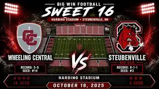 Big Win Football Week 11 Playoffs #14 5-5 WC Maroon Knights at #3 8-1-1 Steubenville Big Red