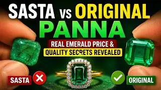 PANNA (EMERALD) STONE Ka Asli Price | Benefits and use of Panna Gemstone in Hindi