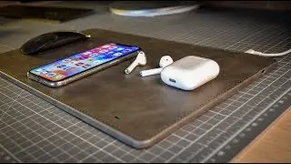 Smart, Fast Charging Mouse Pad for iPhone, Android, AirPods, AirPower Alternative, QI Wireless