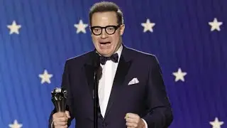 &ldquo;I was in the wilderness&rdquo; Brendan Fraser cries accepting Best Actor at Critics Choice Awards