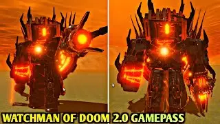 New WATCHMAN OF DOOM 2.0 ( W.O.D ) Gamepass Morph In Battle Of Alliance | Roblox Skibidi Toilet 