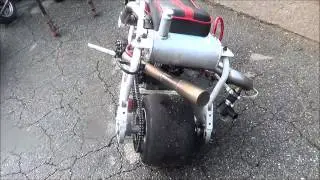 Supercharged gx390 mini bike!!!!